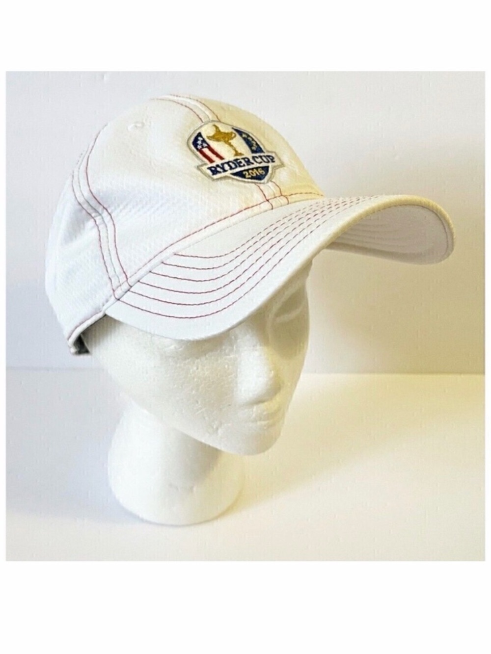 Under Armour Ryder Cup 2016 Hat Cap White Red Hazeltine Adjustable Mens Unisex